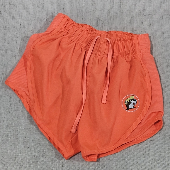 Buc-kee's Neon Orange Athletic Shorts - Picture 1 of 2